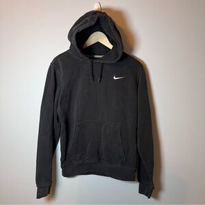 Nike Sportswear Club‎ Fleece Hoodie Mens S Black Sweatshirt Pullover 611457-010